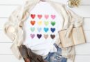 Watercolor Hearts Popular Graphic Tees – Only $19.99!F2D
