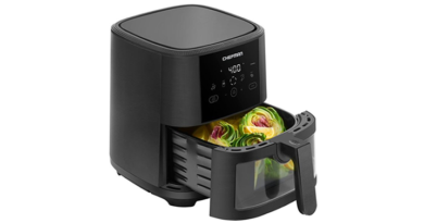 CHEFMAN TurboFry Touch 8-Qt. Digital Air Fryer with Easy View Window – Just $59.99!F2D